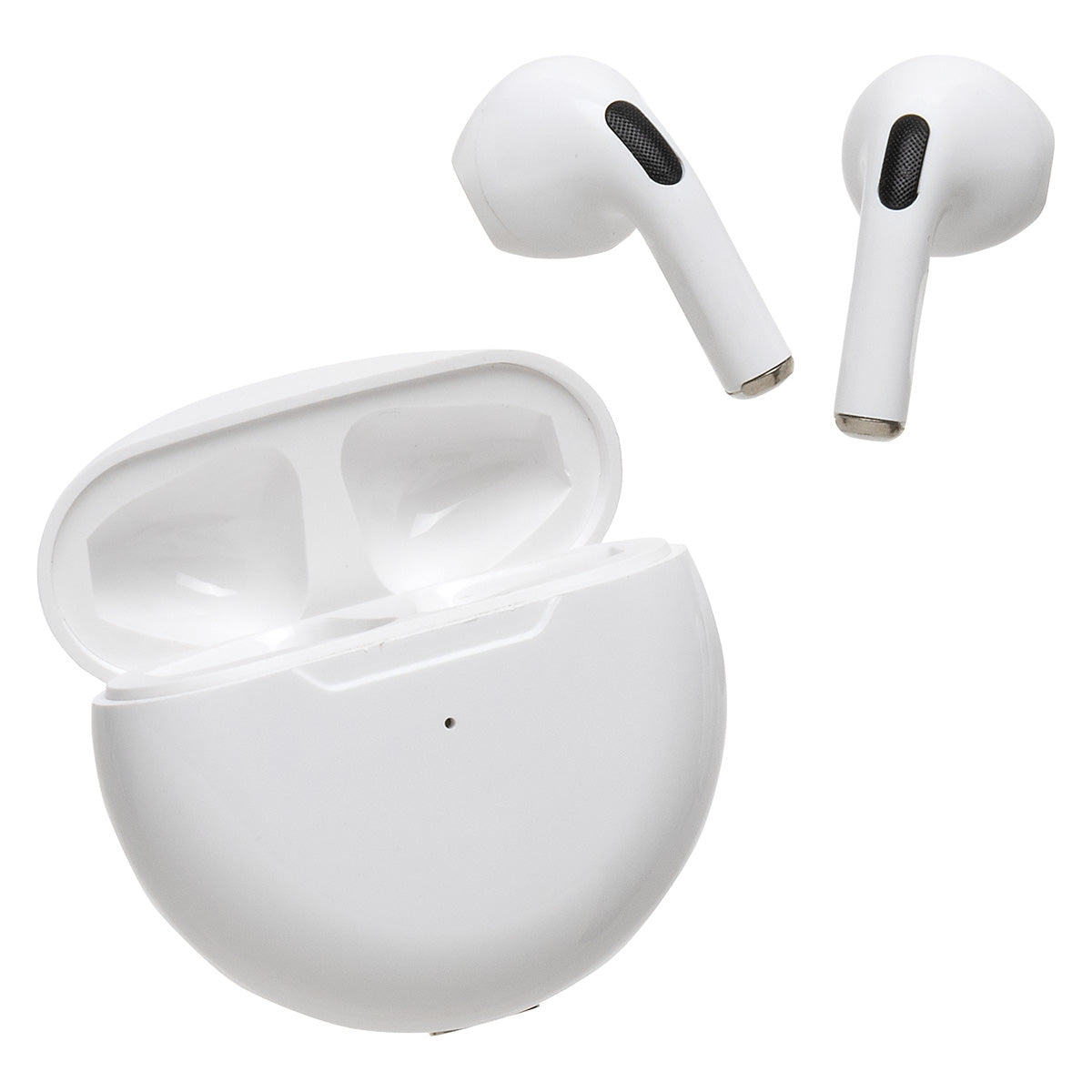 White Medley TWS Earbuds