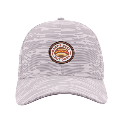 White-Grey Ahead The Streaker Performance Cap