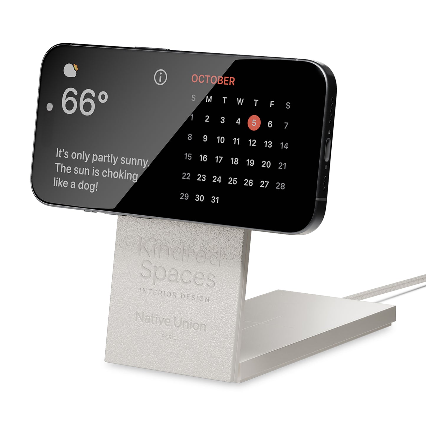 Native Union Rise 2-IN-1 Qi2 Wireless Charger