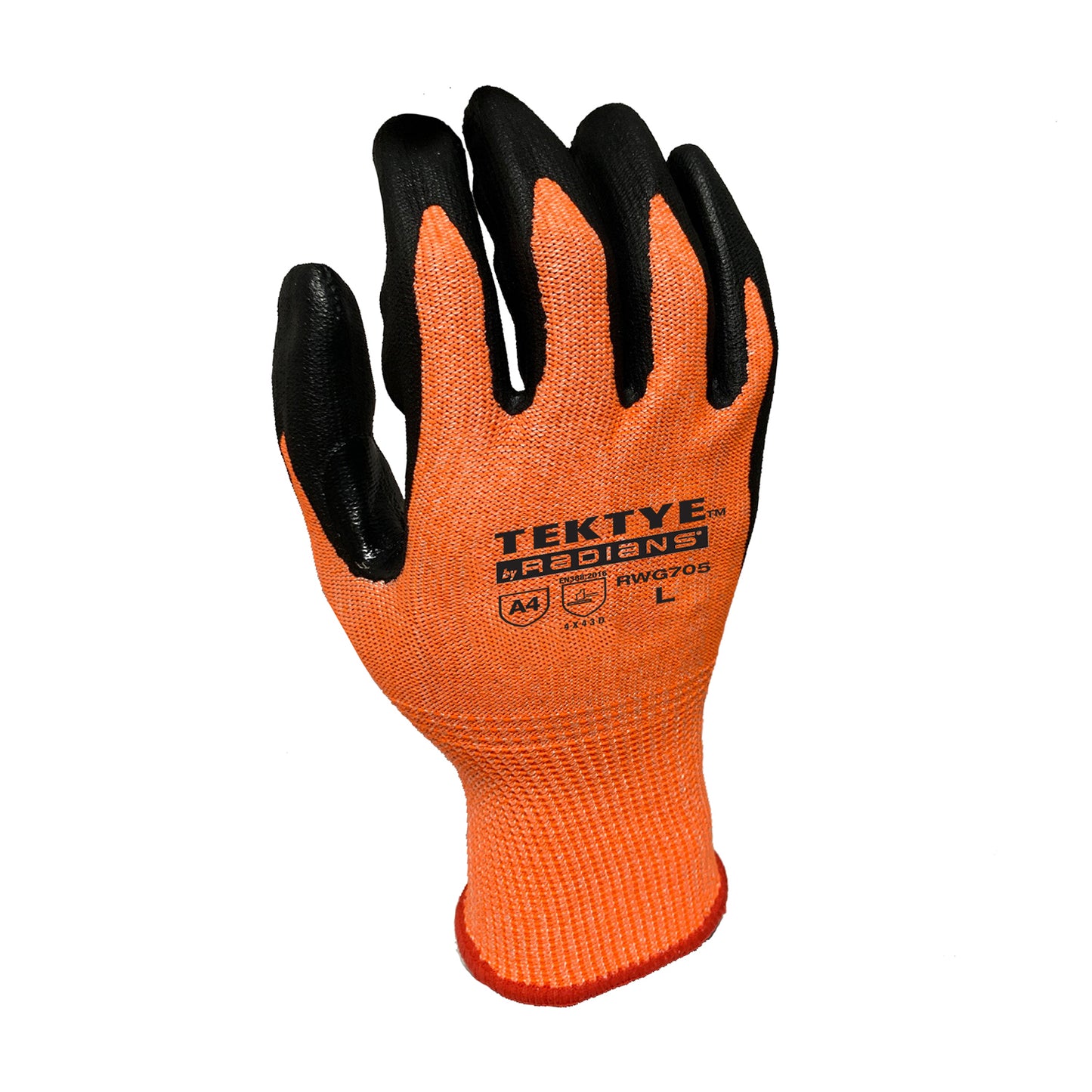 RWG705 TEKTYE® A4 Reinforced Thumb Cut Protective Work Glove - Size L