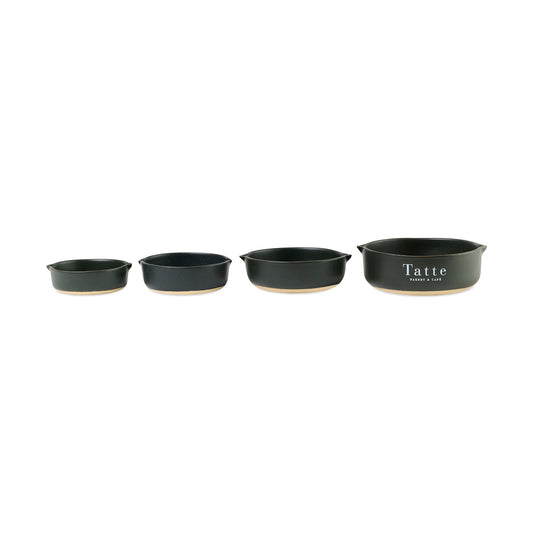 Black Be Home® Brampton Nested Stoneware Measuring Cups