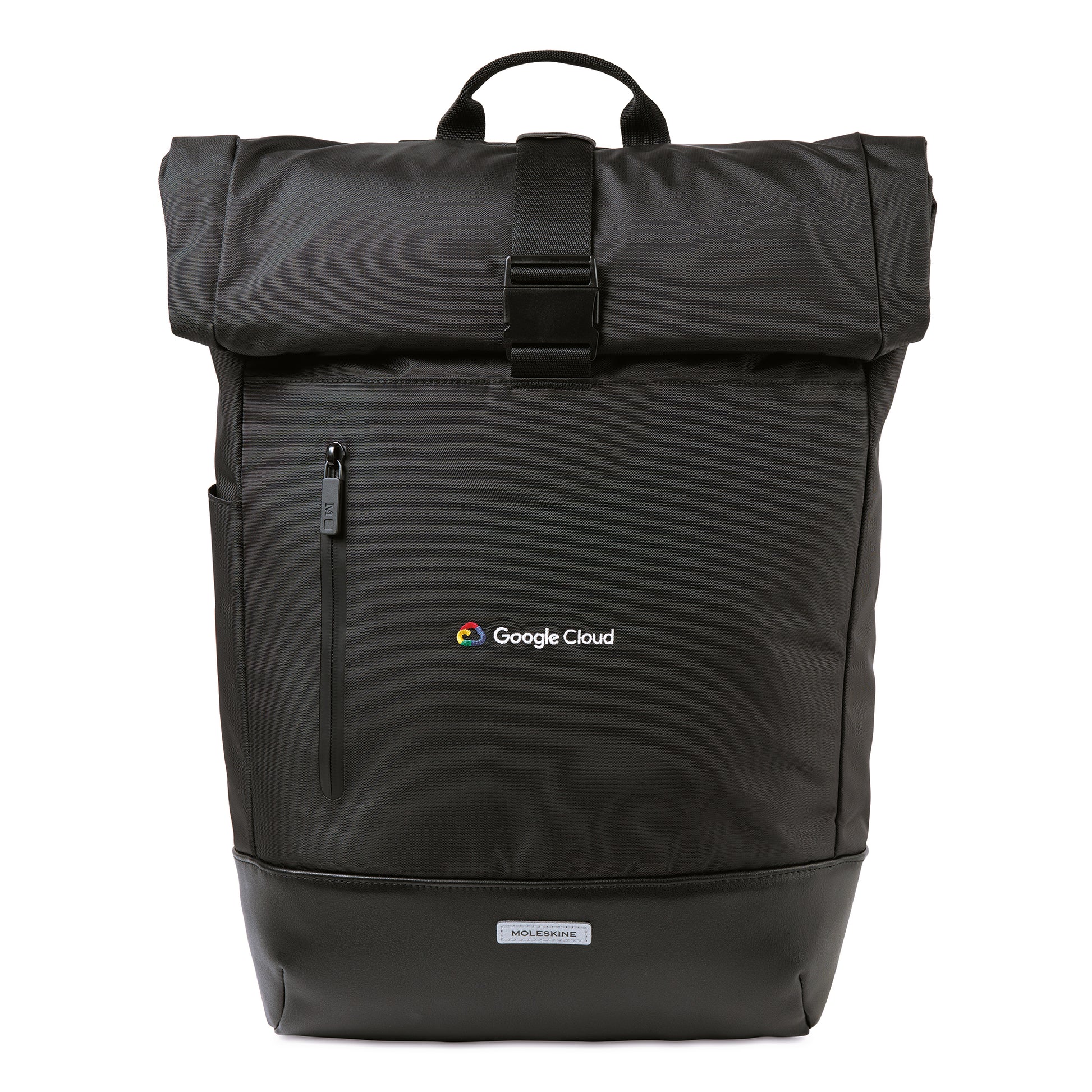Black Moleskine® Metro Rolltop Backpack