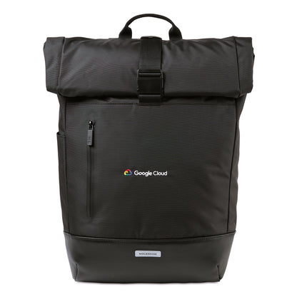 Black Moleskine® Metro Rolltop Backpack