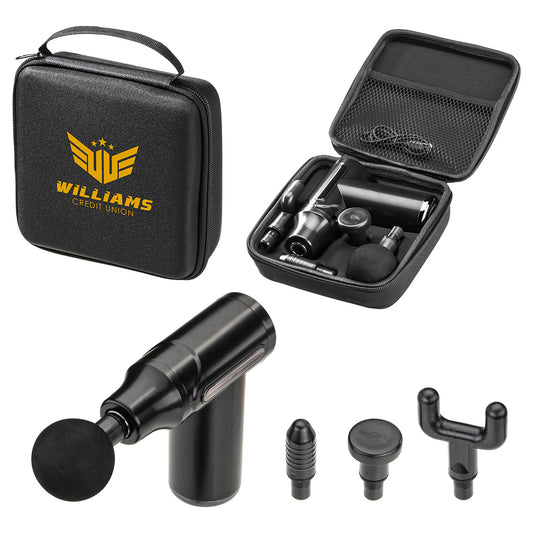 Black Comfort Logic™ Crimson Massage Gun