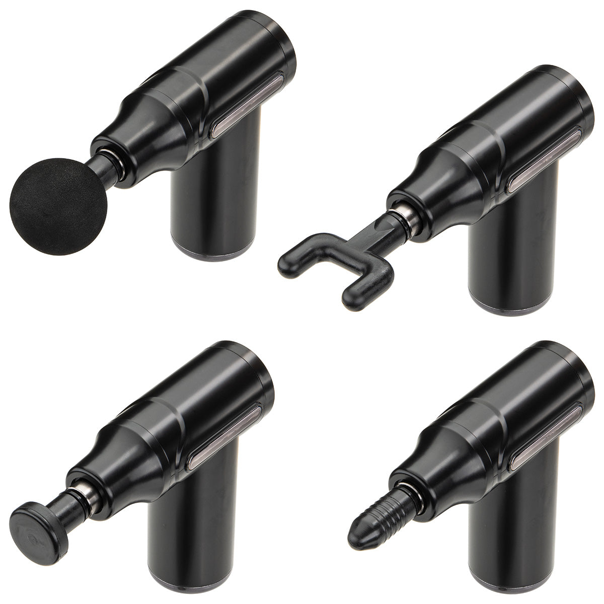 Black Comfort Logic™ Crimson Massage Gun