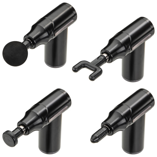 Black Comfort Logic™ Crimson Massage Gun