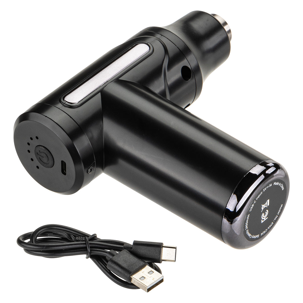 Black Comfort Logic™ Crimson Massage Gun