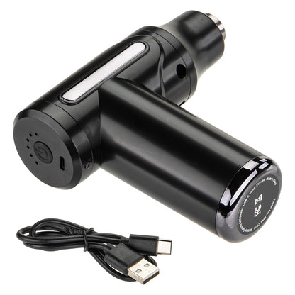 Black Comfort Logic™ Crimson Massage Gun