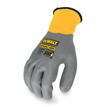DPG35 Full Dip Water-resistant Breathable Work Glove - Size L