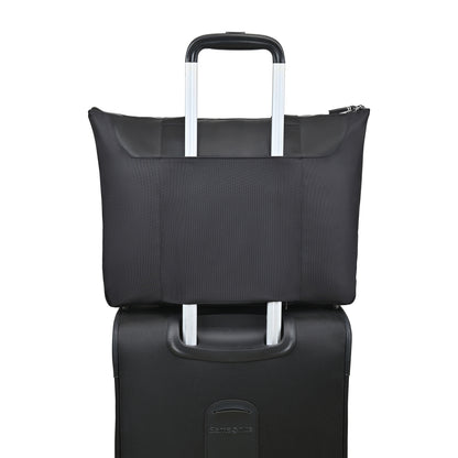 Black Travis & Wells® Lennox Laptop Tote