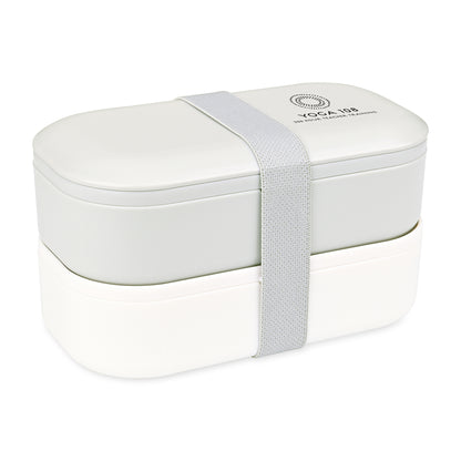 Grey-Cream Oishii Bento Box