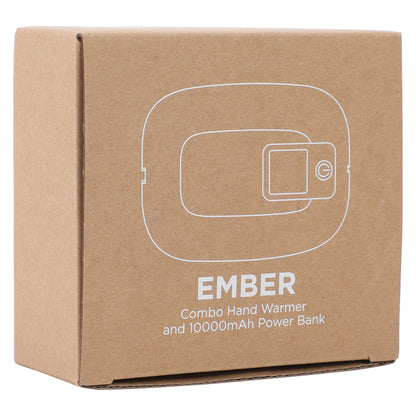 Black Ember Combo Hand Warmer & 10000mAh Power Bank