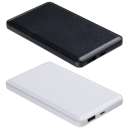 Black Sovereign 4000mAh Wireless Charging Power Bank with Recycled Case