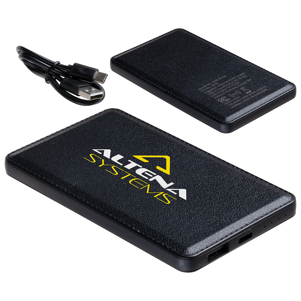 Sovereign 4000mAh Wireless Charging Power Bank with Recycled Case