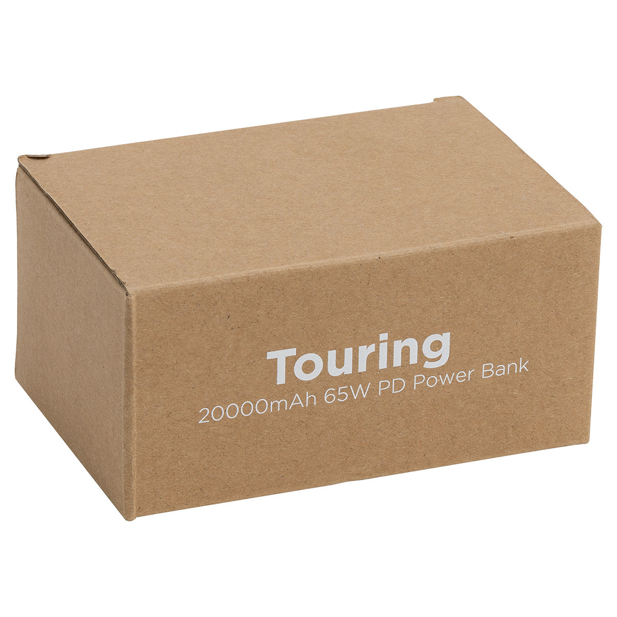 Black Touring 20000mAh 65W PD Power Bank with Type-C & Dual USB Ports