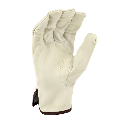 RWG4127 Value Grain Cowhide Leather Driver with Keystone Thumb - Size L