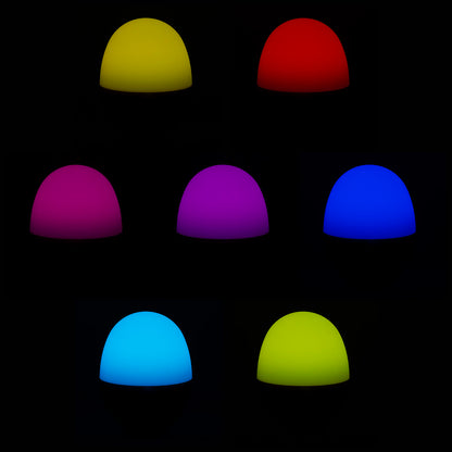 Gray Audio Dome Lighted Wireless Speaker with White Noise Sounds