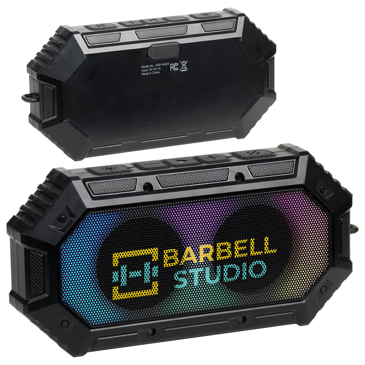 Black Anthem Light-Up IPX6 Waterproof Wireless Speaker