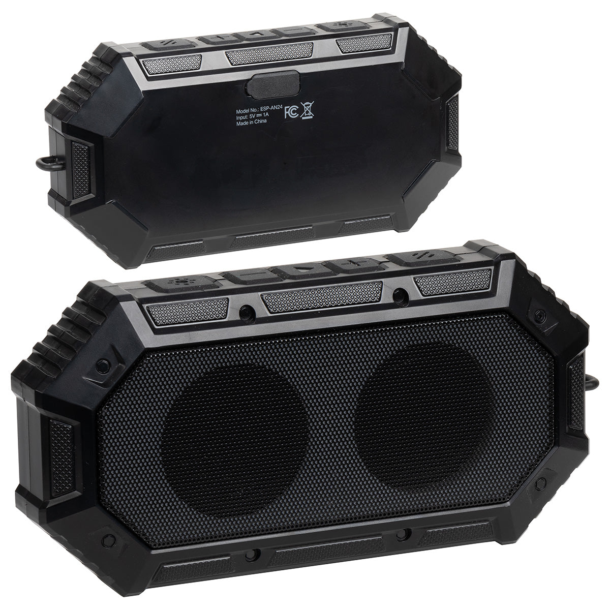 Black Anthem Light-Up IPX6 Waterproof Wireless Speaker