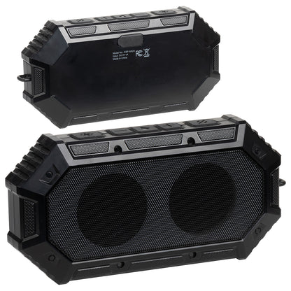 Black Anthem Light-Up IPX6 Waterproof Wireless Speaker