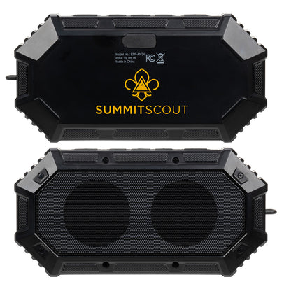 Black Anthem Light-Up IPX6 Waterproof Wireless Speaker