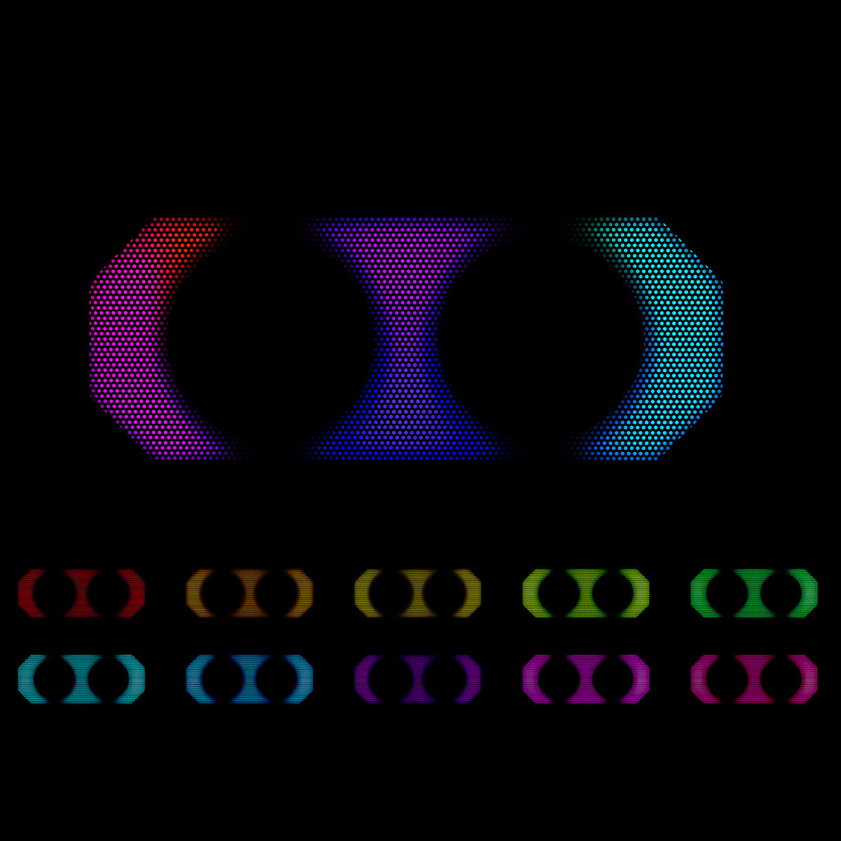 Black Anthem Light-Up IPX6 Waterproof Wireless Speaker