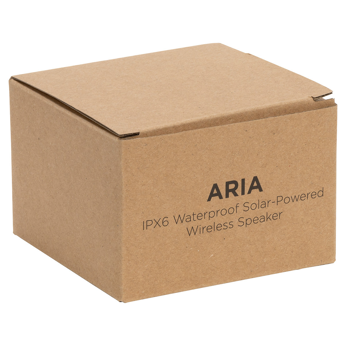 Black Aria IPX6 Waterproof Solar-Powered Wireless Speaker