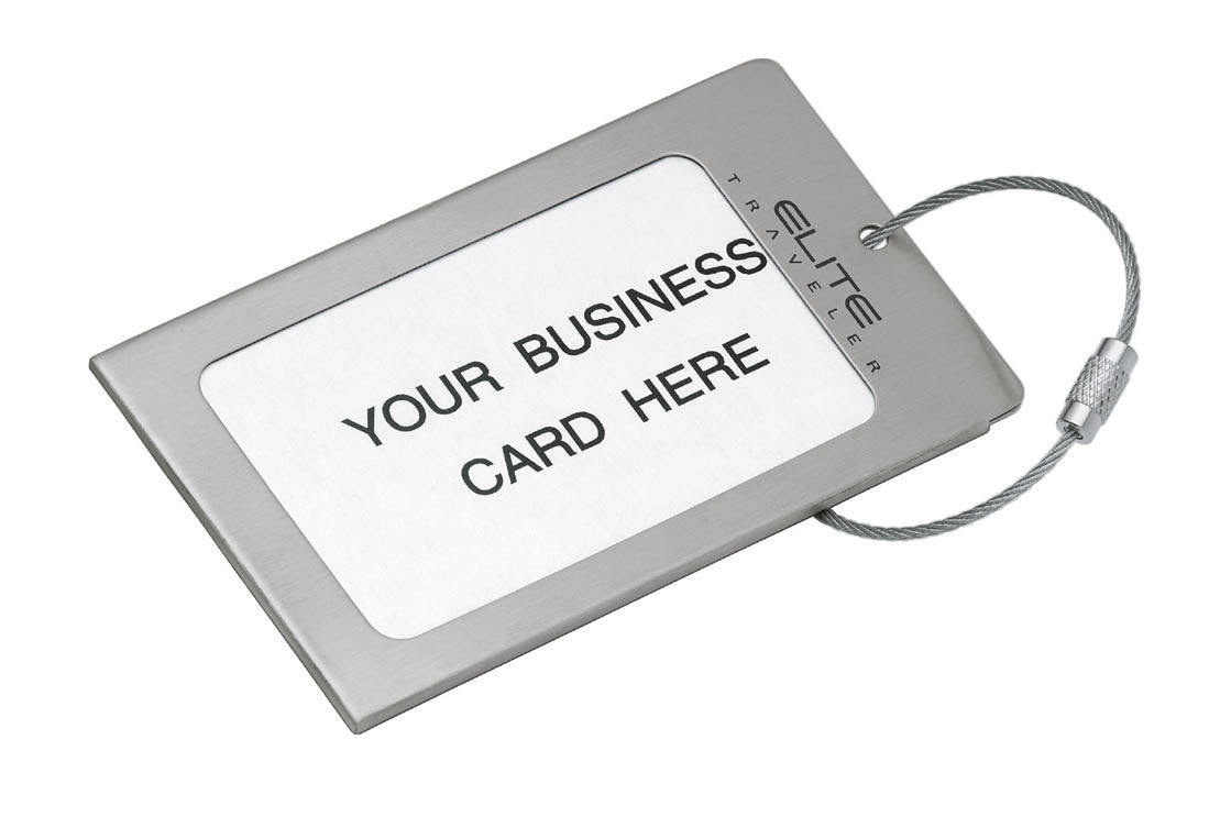 Navigor Series Steel Luggage Tag