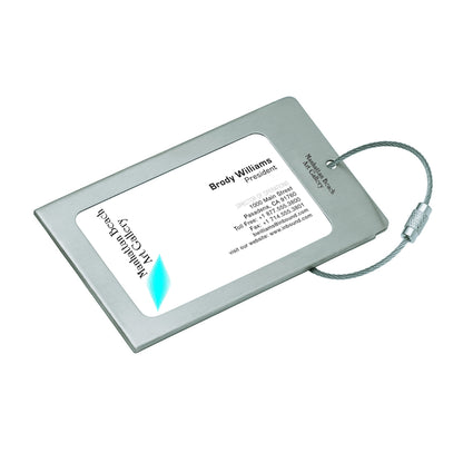 Navigor Series Steel Luggage Tag