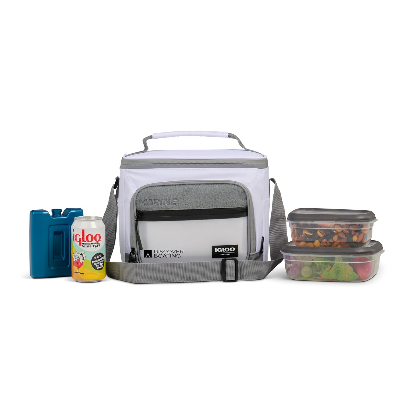 White Igloo® Marine 12 Can Cube Cooler