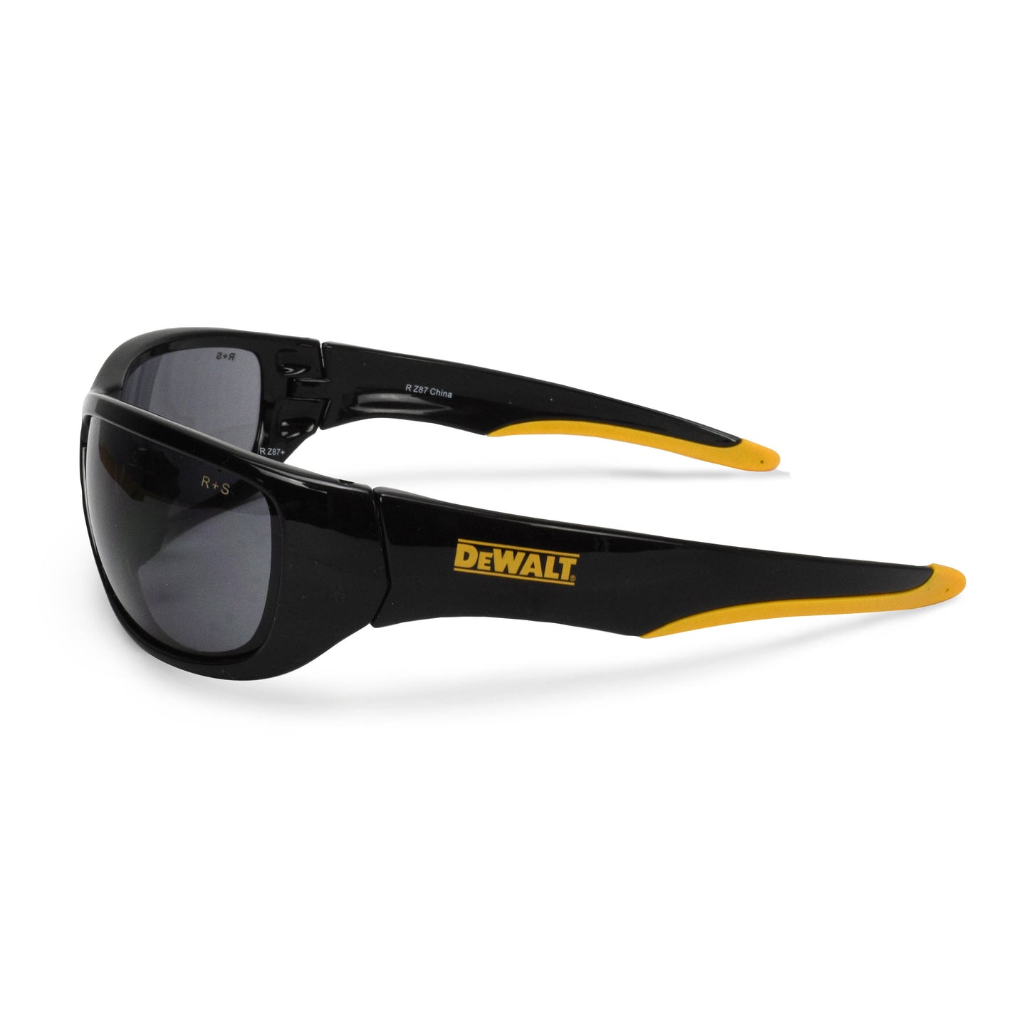 DPG94 Dominator™ Protective Eyewear - Black/Yellow Frame - Clear Lens