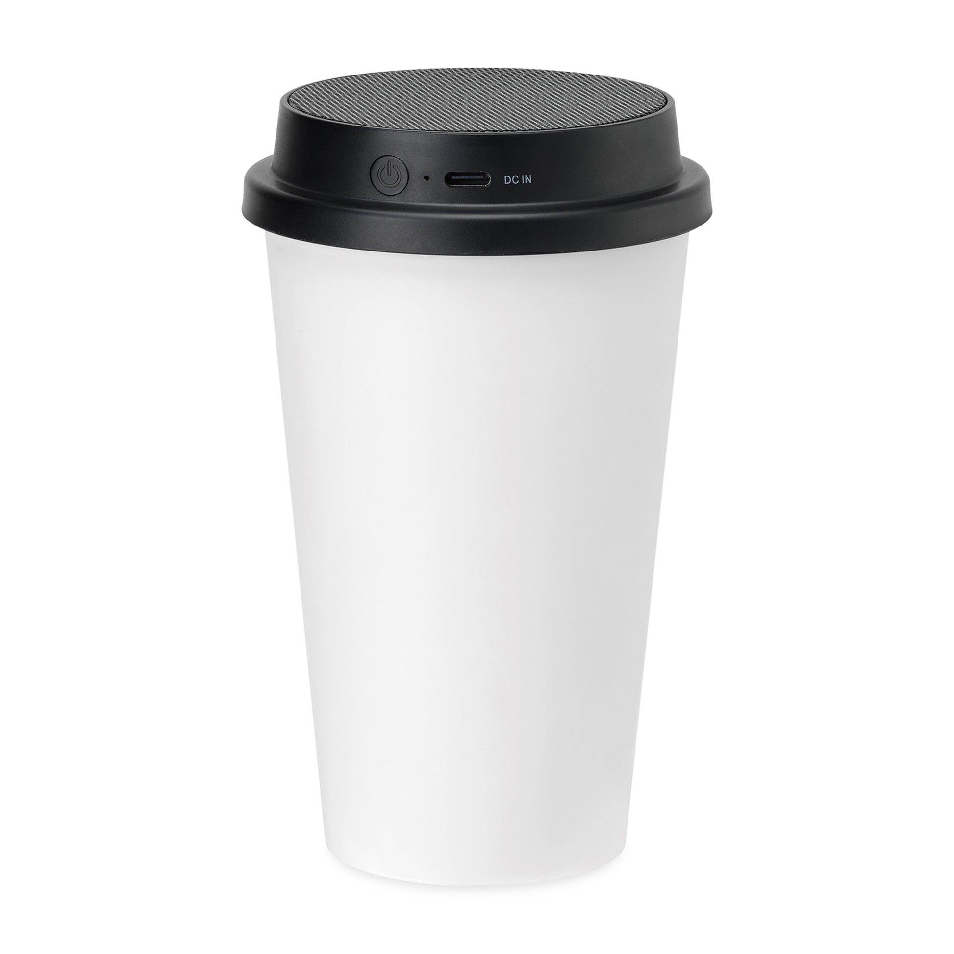 White/Black iLive™ Cup + Wireless Bluetooth Speaker