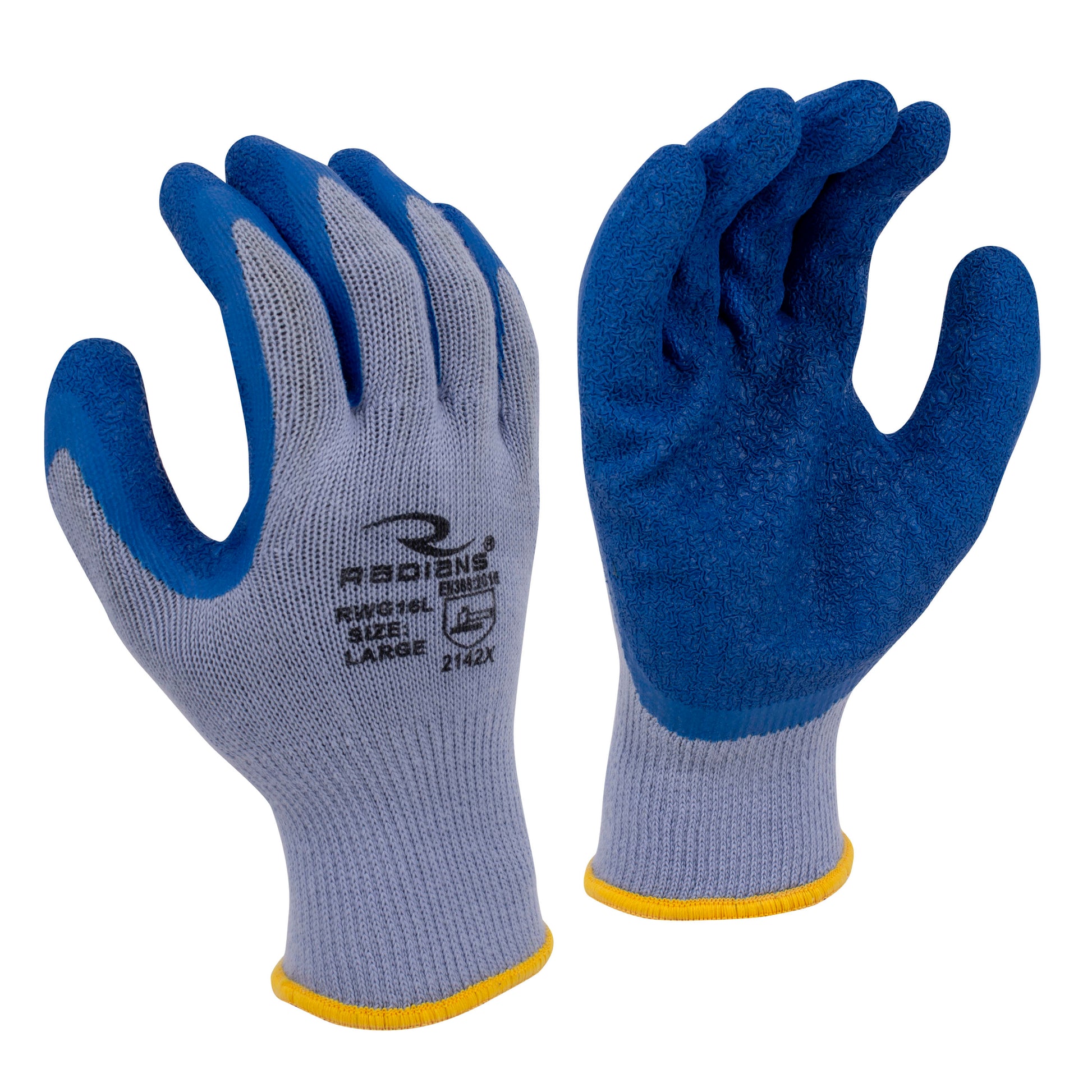 RWG16 Crinkle Latex Palm Coated Glove - Size 2X