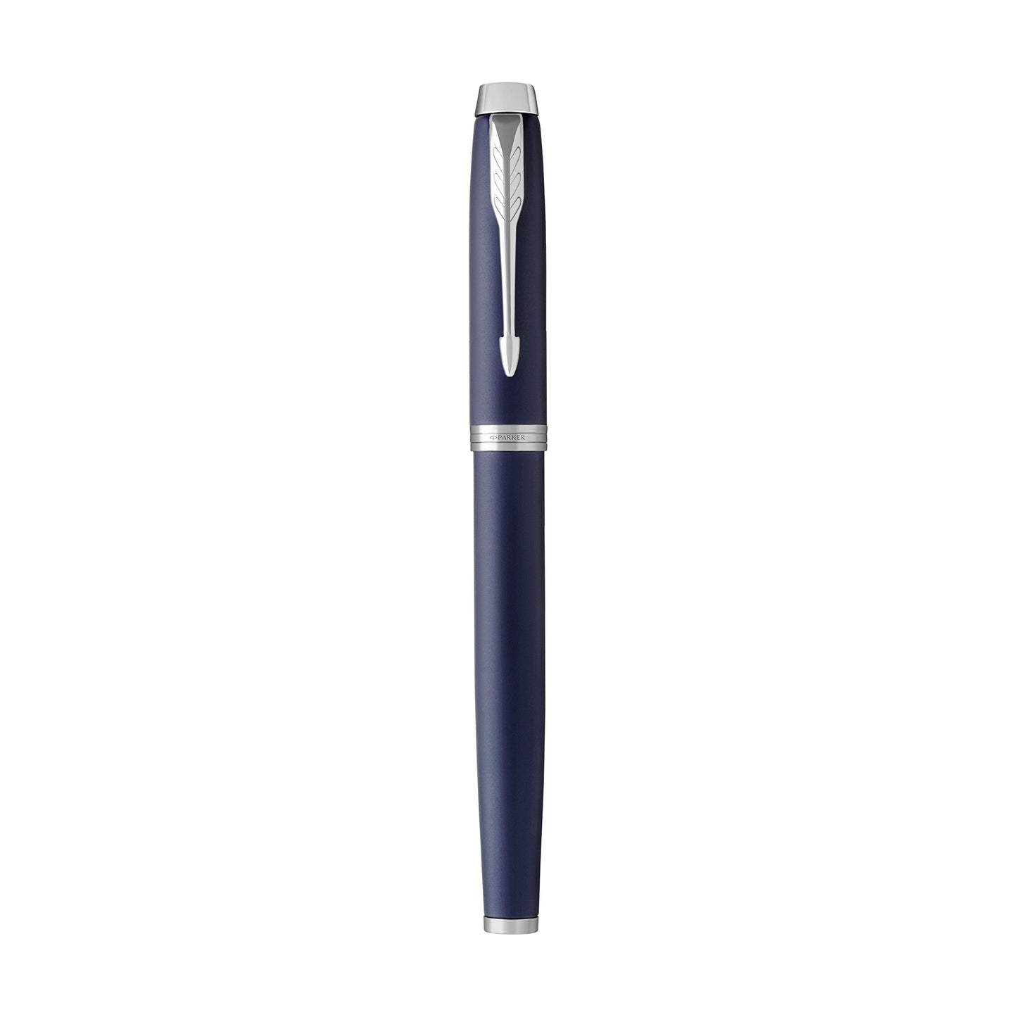 Blue Matte - Silver Trim Parker IM Rollerball - Matte Blue
