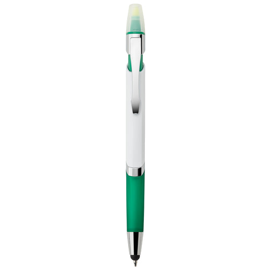 Cynthia 3-in-1 ballpoint pen/stylus/highlighter