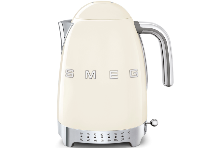 SMEG Variable Temperature Kettle - Cream Glossy