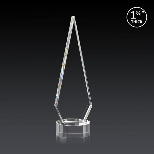 Springfield 3D Award on Stanrich Base - Clear