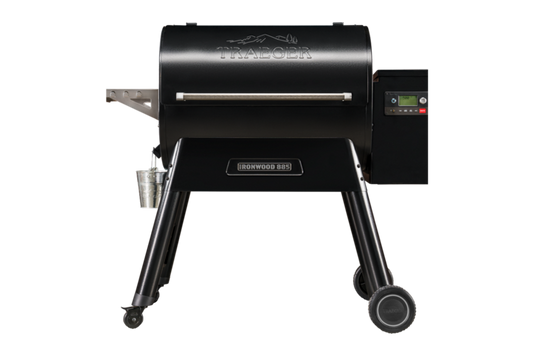 Traeger Ironwood 885 Pellet Grill with Pellet Sensor - Black