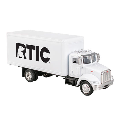 White 1/43 Scale Replica Peterbilt Model 335 Box Truck