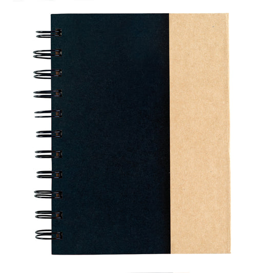 Small Spiral Notebook With Sticky Notes And Flags