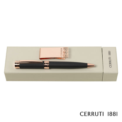 Cerruti 1881® Zoom Ballpoint Pen & Money Clip Gift Set