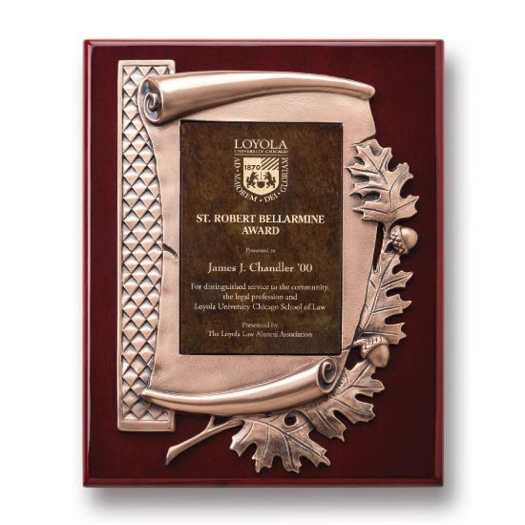Oak Leaf Plaque