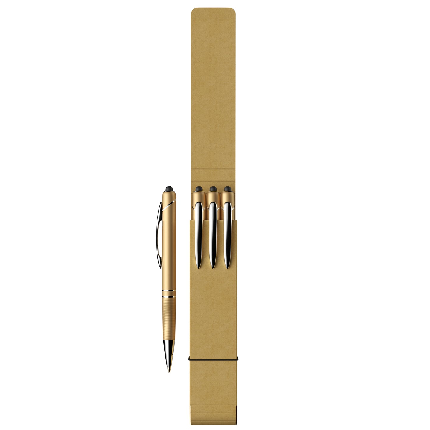 3-piece glacio pen set with recycled case