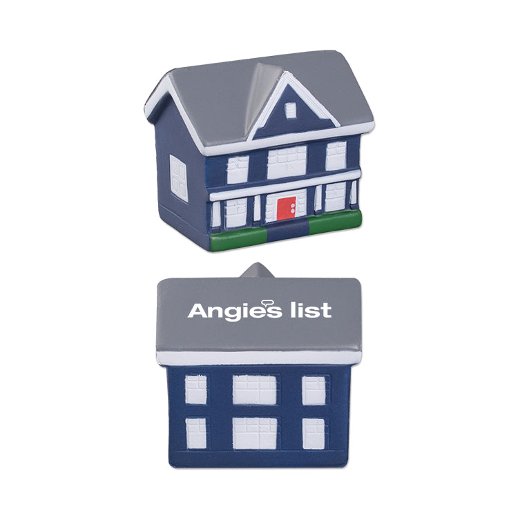 Blue Craftsman Style House Stress Reliever