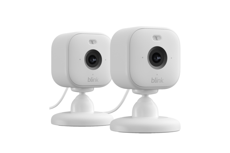 Blink Mini 2 Plug-In Security Camera - White (2 Cameras)
