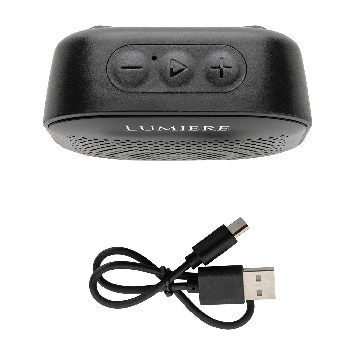 Black RCS Recycled Plastic Soundbox 3W Speaker