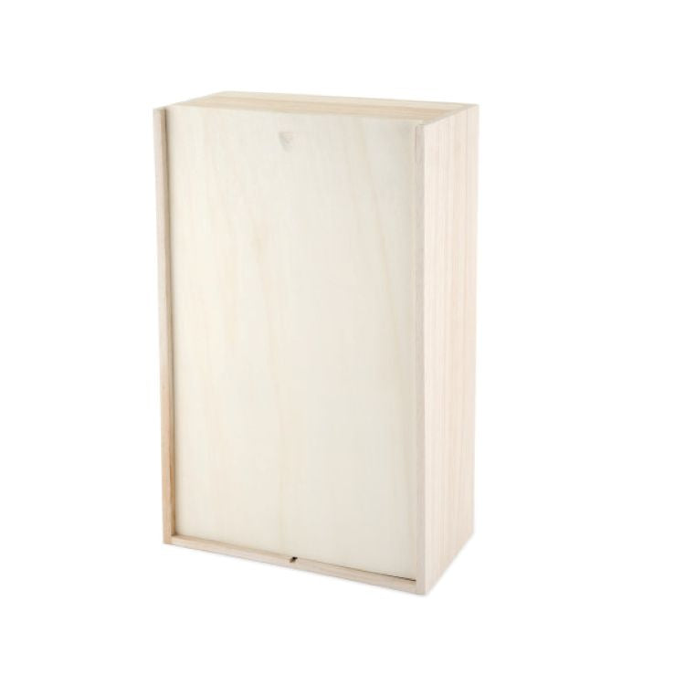 Twine Living® 2-Bottle Paulownia Wood Wine Box