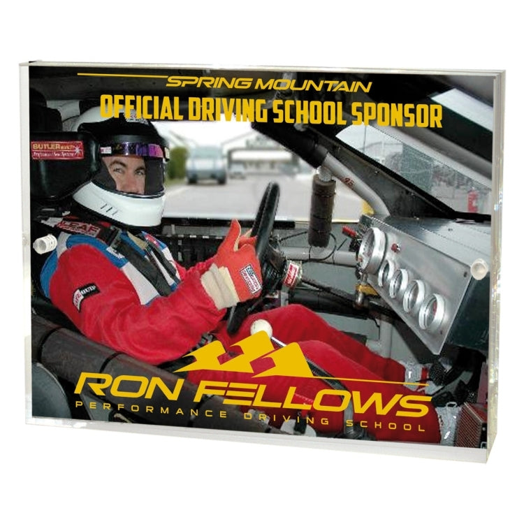 Laser Engraved Acrylic Magnetic Frame (4"x 6"x 3/4")