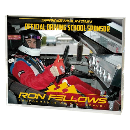 Laser Engraved Acrylic Magnetic Frame (4"x 6"x 3/4")