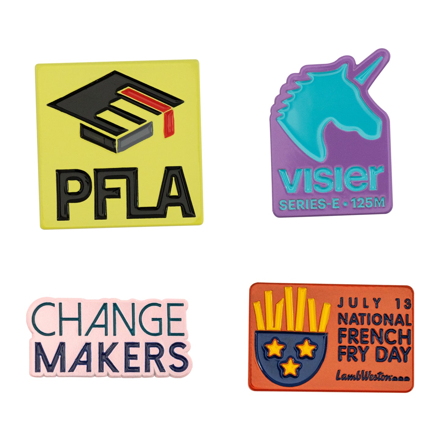 Lapel Pins Brandtone Finish (1")